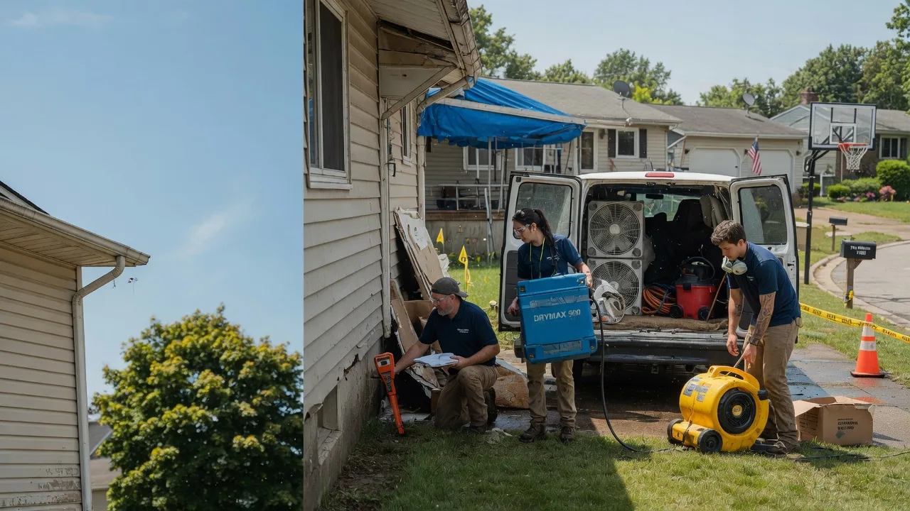 Ceiling Leak Cleanup in White Deer, PA near me