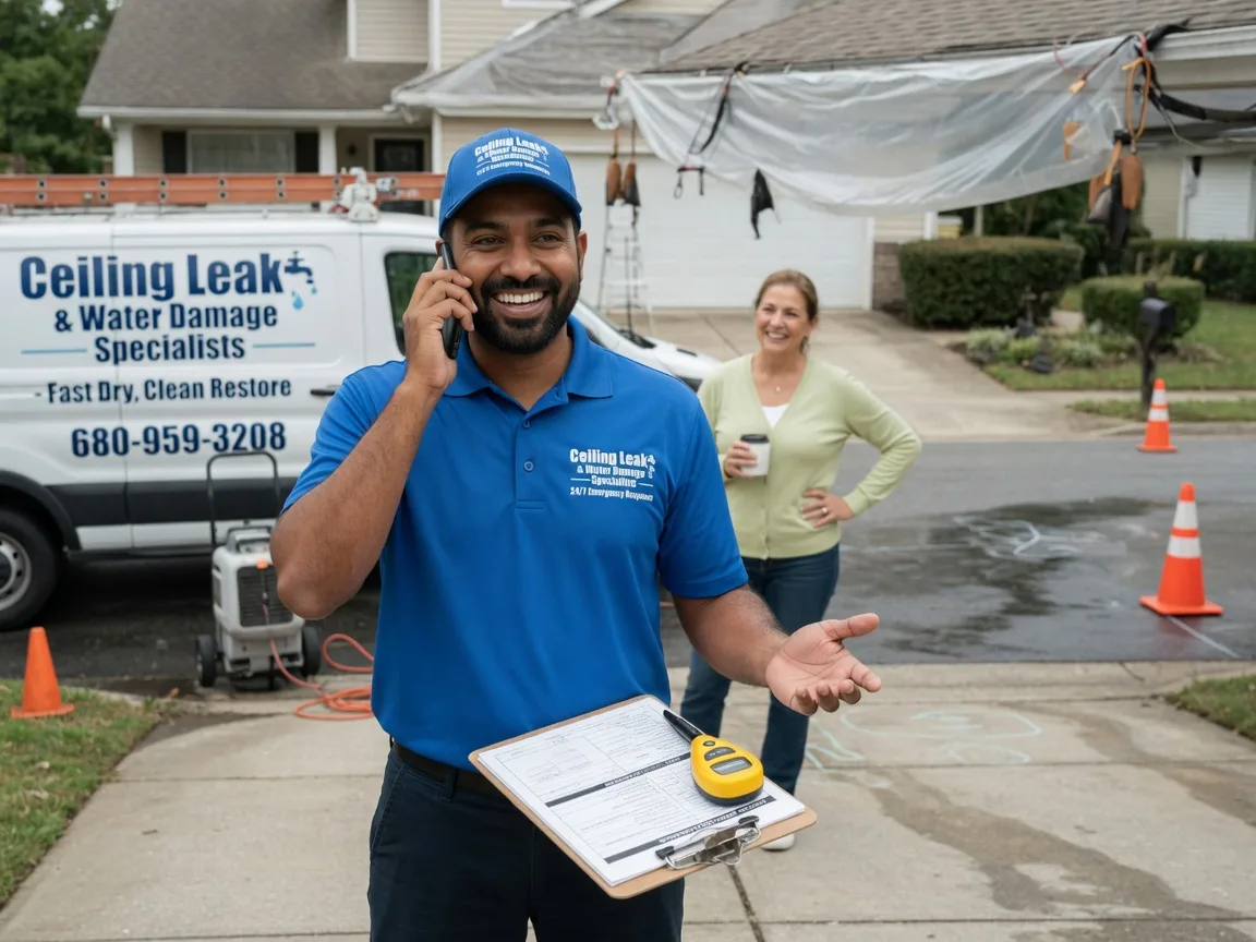 Ceiling Leak Cleanup White Deer, PA FAQs